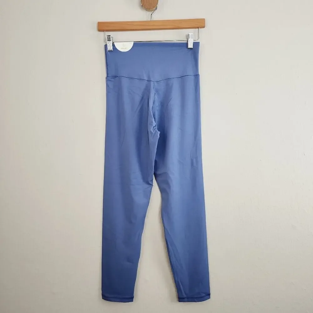 NWT Aerie Offline Real Me Crossover 7/8 Legging - Marbled Blue - Size Large - Picture 12 of 12
